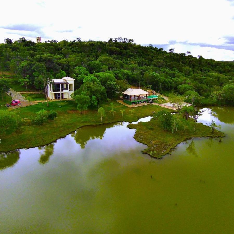 Chale Defronte Lagoa Na Serra Do Cipo Proximo A Cachoeira Grande, Cachoeira Do Pedrao E Cachoeira Veu Da Noiva Жаботікатубас Екстер'єр фото